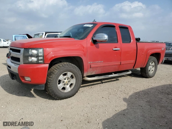 2009 Chevrolet Silverado 1500 LT with VIN 1GCEK29009Z260051, listed as a Copart auction lot 49237675 with 247,060 mi miles and Salvage Title. Bid and sale history available at carsss.com. Image 1.