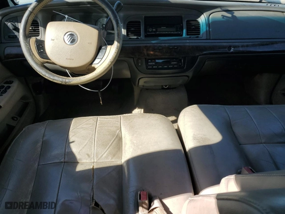 2006 Mercury Grand Marquis LS Premium with VIN 2MHFM75WX6X640491, listed as a Copart auction lot 46703525 with 322,429 mi miles and Salvage Title. Bid and sale history available at carsss.com. Image 8.