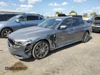 2020 BMW 5 Series with VIN WBAJB1C04LCD11871, listed as a Copart auction lot 66960324 with 4,850 mi miles and Salvage title. Bid and sale history available at DreamBid. Image 1.