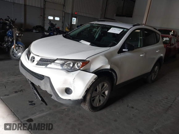 2014 Toyota RAV4 LE with VIN JTMBFREV8EJ005559, listed as a IAAI auction lot 41963080 with 126,296 mi miles and . Bid and sale history available at DreamBid. Image 22.