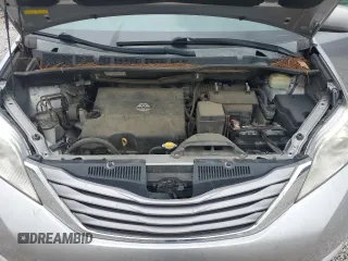 2016 Toyota Sienna XLE with VIN 5TDYK3DC8GS707910, listed as a Copart auction lot 58418535 with 161,527 mi miles and Salvage title. Bid and sale history available at DreamBid. Image 12.