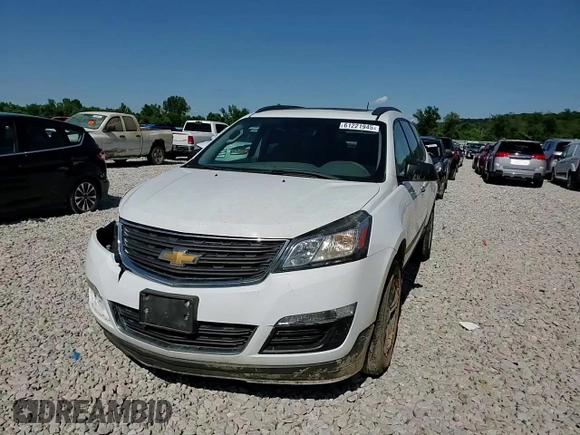 2017 Chevrolet Traverse LS with VIN 1GNKRFED8HJ114385, listed as a Copart auction lot 61221945 with 99,572 mi miles and Salvage title. Bid and sale history available at DreamBid. Image 13.