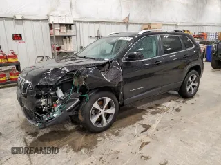 2019 Jeep Cherokee Limited z VIN 1C4PJMDXXKD284341, wystawiony jako Copart lot #57643935 z przebiegiem 80 078 mil mil oraz Szkoda całkowita • Salvage title. Historia ofert i sprzedaży dostępna na DreamBid. Obrazek 1.