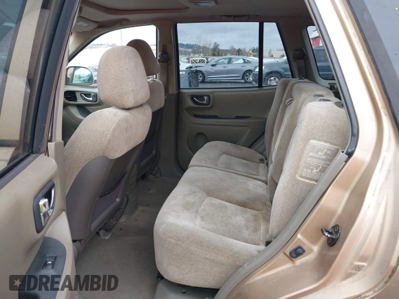 2003 Hyundai Santa Fe GLS with VIN KM8SC73D63U350345, listed as a IAAI auction lot 41841877 with 109,764 mi miles. Bid and sale history available at carsss.com. Image 8.