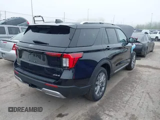 2025 Ford Explorer with VIN 1FMUK8HHXSGA09590, listed as a IAAI auction lot 42193003 with 1,494 mi miles and . Bid and sale history available at DreamBid. Image 4.