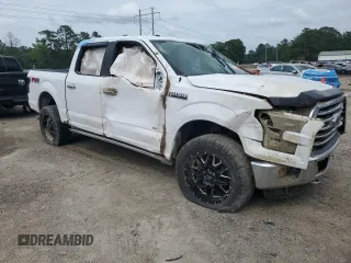 2015 Ford F-150 XLT with VIN 1FTEW1EG7FKE68370, listed as a Copart auction lot 58085685 with 107,967 mi miles and Salvage title. Bid and sale history available at DreamBid. Image 4.