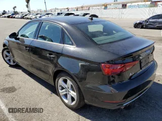 2018 Audi A3 Sedan Premium with VIN WAUAUGFF6J1091328, listed as a Copart auction lot 67236414 with 37,164 mi miles and Salvage Title. Bid and sale history available at carsss.com. Image 2.