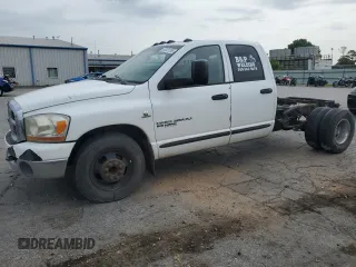 2006 Dodge 3500 SLT with VIN 3D7ML48C06G245633, listed as a Copart auction lot 62521765 with 324,402 mi miles and Clean title. Bid and sale history available at DreamBid. Image 1.