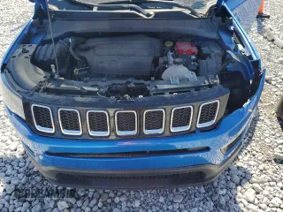 2021 Jeep Compass Sport z VIN 3C4NJDAB0MT573953, wystawiony jako Copart lot #48117185 z przebiegiem 47 329 mil mil oraz Szkoda całkowita • Salvage title. Historia ofert i sprzedaży dostępna na DreamBid. Obrazek 12.