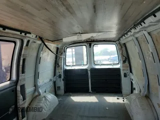1999 Chevrolet Express Cargo with VIN 1GCHG35R3X1110004, listed as a Copart auction lot 59386095 with 141,925 mi miles and Salvage title. Bid and sale history available at DreamBid. Image 10.