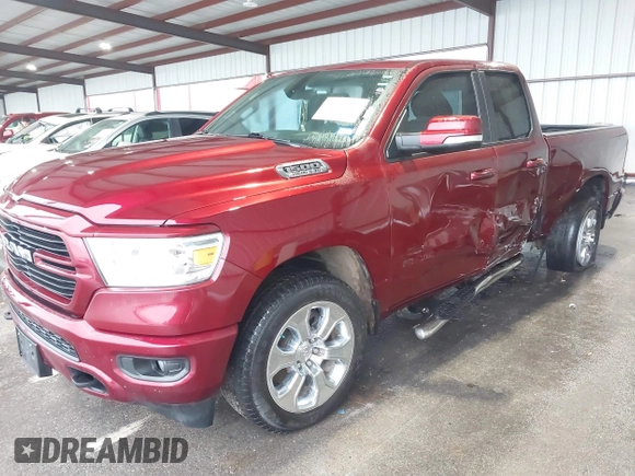 2021 Ram 1500 Big Horn z VIN 1C6SRFBTXMN537368, wystawiony jako IAAI lot #42183805 z przebiegiem 66 844 mil mil oraz . Historia ofert i sprzedaży dostępna na DreamBid. Obrazek 17.