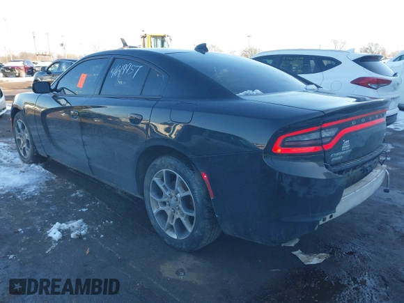 2017 Dodge Charger SXT with VIN 2C3CDXJG7HH566061, listed as a IAAI auction lot 41649957 with 166,990 mi miles and . Bid and sale history available at carsss.com. Image 3.