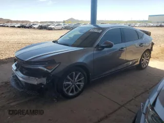 2024 Acura Integra z VIN 19UDE4H24RA025279, wystawiony jako Copart lot #54017105 z przebiegiem 10 861 mil mil oraz Szkoda całkowita • Salvage title. Historia ofert i sprzedaży dostępna na DreamBid. Obrazek 1.