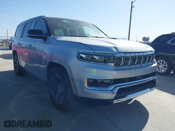 2023 Jeep Grand Wagoneer with VIN 1C4SJVEJ4PS511567, listed as a IAAI auction lot 41718847 with 36,004 mi miles and . Bid and sale history available at DreamBid. Image 1.