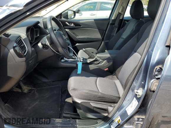 2016 Mazda 3 i Sport with VIN 3MZBM1T73GM321658, listed as a Copart auction lot 54063975 with 117,195 mi miles and Salvage Title. Bid and sale history available at DreamBid. Image 7.