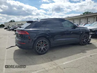 2020 Audi Q8 Prestige z VIN WA1FVAF16LD005292, wystawiony jako Copart lot #57674325 z przebiegiem 62 874 mil mil oraz Szkoda całkowita • Salvage title. Historia ofert i sprzedaży dostępna na DreamBid. Obrazek 3.