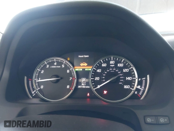 2016 Acura TLX Advance with VIN 19UUB2F76GA006550, listed as a IAAI auction lot 42235885 with 97,182 mi miles and . Bid and sale history available at DreamBid. Image 7.