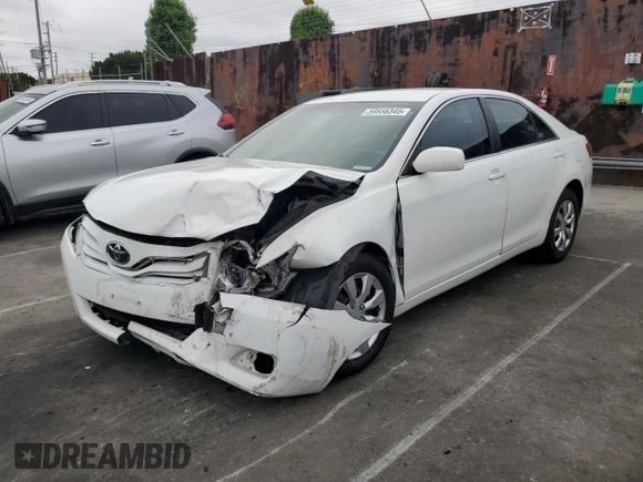 2011 Toyota Camry LE with VIN 4T4BF3EK2BR188679, listed as a Copart auction lot 59556345 with 122,607 mi miles and Salvage title. Bid and sale history available at DreamBid. Image 1.