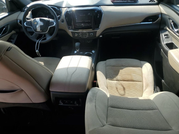 2022 Chevrolet Traverse LS with VIN 1GNERFKW7NJ169151, listed as a Copart auction lot 53361845 with 45,178 mi miles and Salvage Title. Bid and sale history available at carsss.com. Image 8.