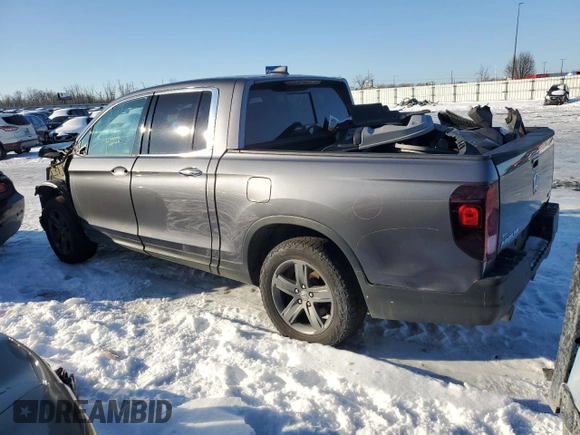 2021 Honda Ridgeline RTL-E с VIN 5FPYK3F74MB023122, выставлен на аукционе Copart как лот 41508155 с пробегом 90 647 миль миль и Списание • Salvage title. История ставок и продаж доступна на DreamBid. Изображение 2.