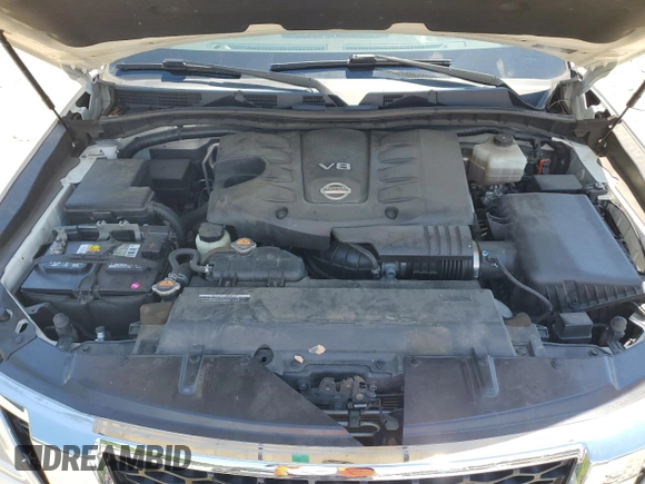 2020 Nissan Armada SL with VIN JN8AY2NDXLX016355, listed as a Copart auction lot 58018284 with 122,370 mi miles and Salvage Title. Bid and sale history available at carsss.com. Image 12.