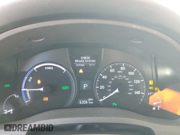 2015 Lexus RX 450h with VIN 2T2ZB1BA3FC002154, listed as a Copart auction lot 83834244 with 63,061 mi miles and Salvage Title. Bid and sale history available at DreamBid. Image 9.