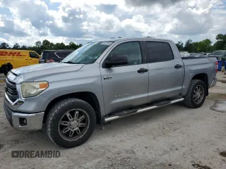 2014 Toyota Tundra SR5 with VIN 5TFEY5F16EX159485, listed as a Copart auction lot 56601985 with 207,133 mi miles and Salvage title. Bid and sale history available at DreamBid. Image 1.