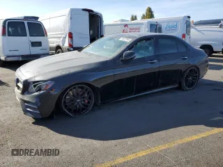 2019 Mercedes-Benz E-Class AMG E 53 with VIN WDDZF6BBXKA656183, listed as a Copart auction lot 78827944 with 20,599 mi miles and Clean Title. Bid and sale history available at carsss.com. Image 1.
