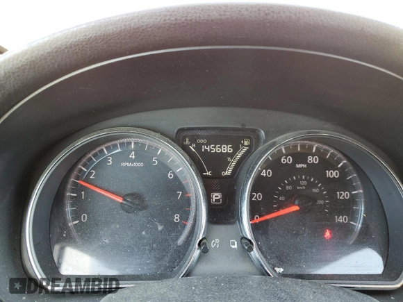 2018 Nissan Versa Sedan SV with VIN 3N1CN7AP7JK442869, listed as a Copart auction lot 47248545 with 145,686 mi miles and Salvage Title. Bid and sale history available at carsss.com. Image 9.