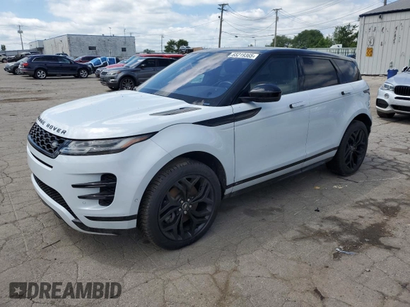 2020 Land Rover Range Rover Evoque R-Dynamic HSE z VIN SALZM2GX5LH025470, wystawiony jako Copart lot #65219365 z przebiegiem 110 833 mil mil oraz Czysty tytuł • Clean title. Historia ofert i sprzedaży dostępna na DreamBid. Obrazek 1.