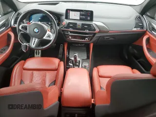 2021 BMW X3 M with VIN 5YMTS0C08M9G76226, listed as a Copart auction lot 43261415 with 41,258 mi miles and Non Repairable. Bid and sale history available at carsss.com. Image 8.
