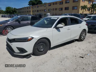 2022 Honda Civic EX-L z VIN 19XFL1H73NE024171, wystawiony jako Copart lot #60836335 z przebiegiem Nie podano mil oraz Szkoda całkowita • Salvage title. Historia ofert i sprzedaży dostępna na DreamBid. Obrazek 1.