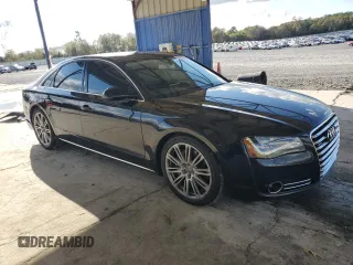 2013 Audi A8 3.0L z VIN WAUAGAFD9DN005655, wystawiony jako Copart lot #82819524 z przebiegiem 159 545 mil mil oraz Szkoda całkowita • Salvage title. Historia ofert i sprzedaży dostępna na DreamBid. Obrazek 4.