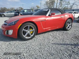 2008 Saturn Sky Red Line with VIN 1G8MG35X98Y133707, listed as a Copart auction lot 86929644 with 16,558 mi miles and Salvage Title. Bid and sale history available at carsss.com. Image 1.