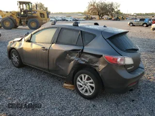 2013 Mazda 3 i Touring with VIN JM1BL1L72D1732760, listed as a Copart auction lot 50298265 with 187,471 mi miles and Salvage Title. Bid and sale history available at carsss.com. Image 2.