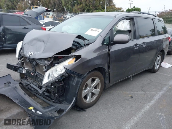 2015 Toyota Sienna LE AAS with VIN 5TDKK3DC5FS606862, listed as a IAAI auction lot 42464119 with 158,135 mi miles and . Bid and sale history available at DreamBid. Image 17.