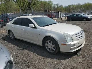 2006 Cadillac STS with VIN 1G6DW677060205304, listed as a Copart auction lot 53666075 with 190,991 mi miles and Salvage Title. Bid and sale history available at carsss.com. Image 4.