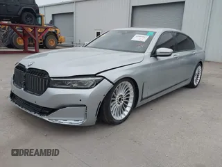 2020 BMW 7 Series 750i xDrive with VIN WBA7U2C04LBM61931, listed as a IAAI auction lot 41835563 with 42,811 mi miles. Bid and sale history available at carsss.com. Image 19.