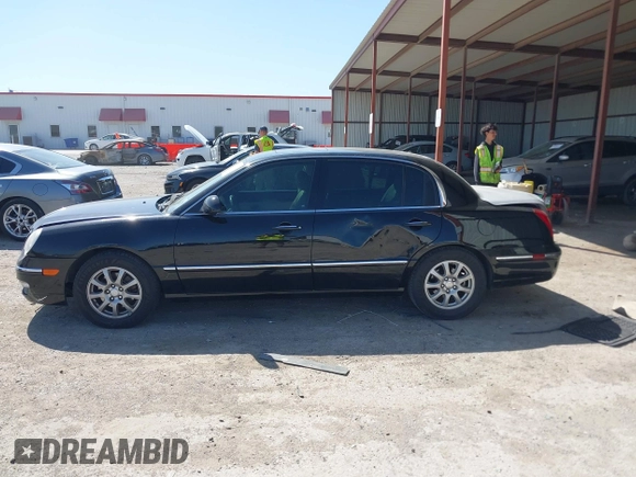 2008 Kia Amanti with VIN KNALD125385145061, listed as a IAAI auction lot 42006853 with 162,523 mi miles. Bid and sale history available at carsss.com. Image 14.