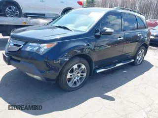 2009 Acura MDX Tech Pkg with VIN 2HNYD28619H526894, listed as a IAAI auction lot 42104576 with 199,384 mi miles. Bid and sale history available at carsss.com. Image 2.