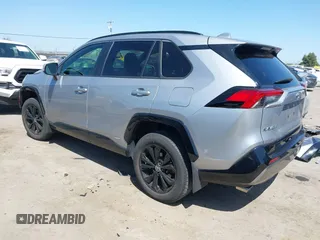 2022 Toyota RAV4 Hybrid SE with VIN JTM16RFV7ND062263, listed as a IAAI auction lot 42068485 with 25,282 mi miles and . Bid and sale history available at DreamBid. Image 3.