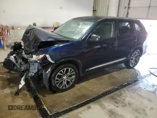 2016 Mitsubishi Outlander SE with VIN JA4AZ3A38GZ018198, listed as a Copart auction lot 55324215 with 217,771 mi miles and Salvage title. Bid and sale history available at DreamBid. Image 1.