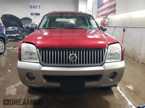 2003 Mercury Mountaineer Convenience z VIN 4M2ZU86W73ZJ17400, wystawiony jako Copart lot #49827955 z przebiegiem 166 739 mil mil oraz Szkoda całkowita • Salvage title. Historia ofert i sprzedaży dostępna na DreamBid. Obrazek 5.