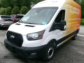 2023 Ford Transit Cargo with VIN 1FTBR1X86PKC01190, listed as a IAAI auction lot 42808925 with 41 mi miles and . Bid and sale history available at DreamBid. Image 10.