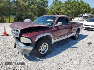 2001 Dodge Dakota Sport with VIN 1B7GL22N11S237838, listed as a Copart auction lot 75295524 with 0 mi miles and Salvage Title. Bid and sale history available at carsss.com. Image 1.