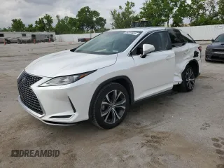 2021 Lexus RX 350 with VIN 2T2HZMDAXMC285784, listed as a Copart auction lot 56919925 with 64,842 mi miles and Salvage title. Bid and sale history available at DreamBid. Image 1.
