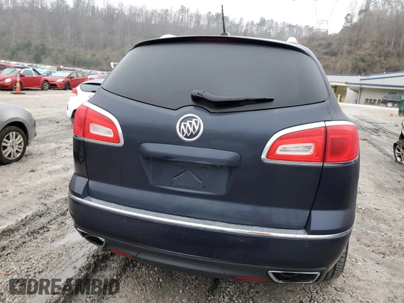 2017 Buick Enclave Leather with VIN 5GAKRBKD2HJ308787, listed as a Copart auction lot 85222834 with 98,751 mi miles and Salvage Title. Bid and sale history available at DreamBid. Image 6.