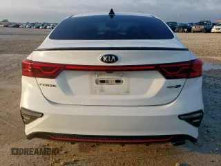 2020 Kia Forte GT-Line with VIN 3KPF34AD3LE238138, listed as a Copart auction lot 54013735 with 100,396 mi miles and Salvage Title. Bid and sale history available at DreamBid. Image 6.