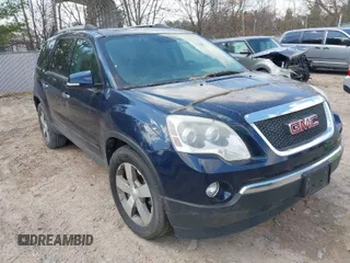2012 GMC Acadia SLT1 with VIN 1GKKVRED9CJ203305, listed as a IAAI auction lot 41991764 with 1 mi miles. Bid and sale history available at carsss.com. Image 1.