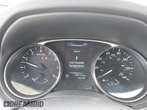 2016 Nissan Rogue S with VIN KNMAT2MT5GP680801, listed as a IAAI auction lot 41775746 with 108,139 mi miles and . Bid and sale history available at DreamBid. Image 7.